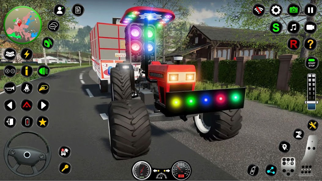 Indian Tractor Farming Game 3D 1.0 APK + Mod (Unlimited money) إلى عن على ذكري المظهر