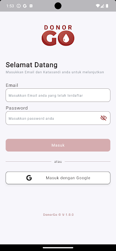 DonorGO Screen 2