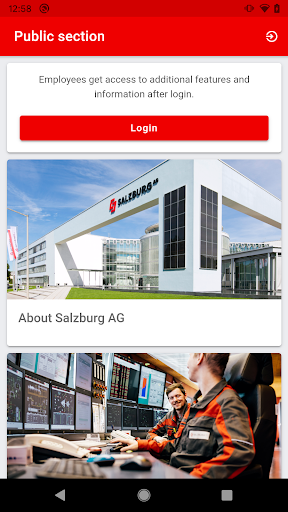 Android application INPULS screenshort