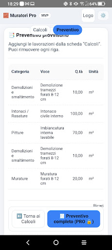 Preventivi Edili Pro