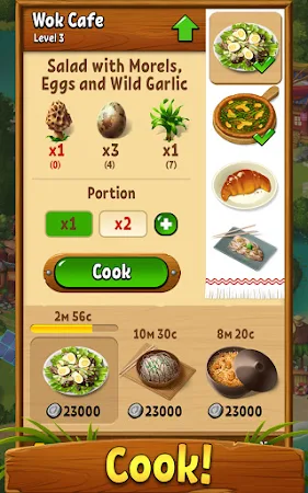 Game screenshot Forest Bounty — collect & cook hack