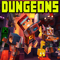 DUNGEONS— Minecraft MMO Map for Minecraft PE