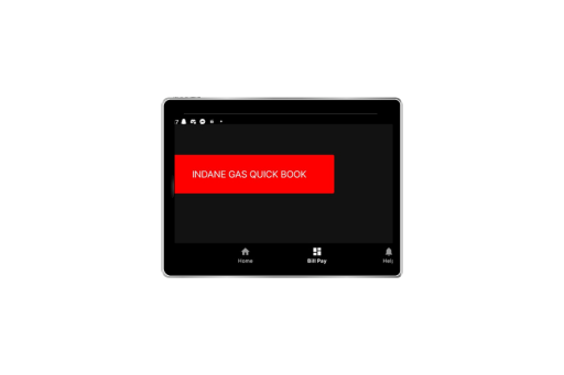 Indane gas booking Screen 2