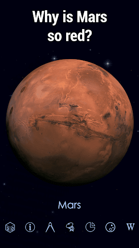 Screenshot of Star Walk 2 - Night Sky View