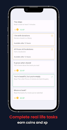 Narn: Gamify your life Screen 2