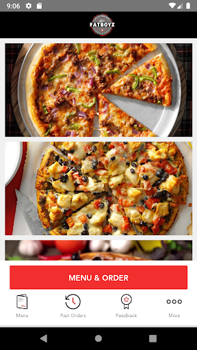 Android application Fatboyz Pizza & Grill screenshort