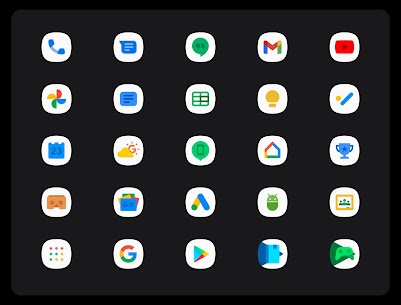 OneUI 3 White – Icon Pack APK (PAID) Download Latest 8