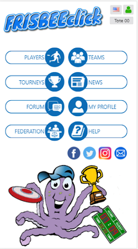 Android application FRISBEEclick screenshort