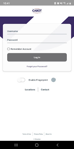Android application Cabot CCU Mobile Banking screenshort