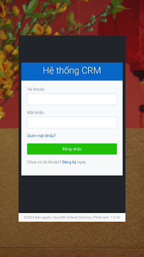 Android application Fiin Việt Nam CRM screenshort