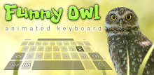 Funny Owl Keyboard & Wallpaper APK