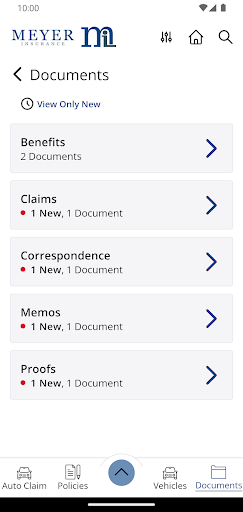 Meyer Insurance Mobile Screen 3