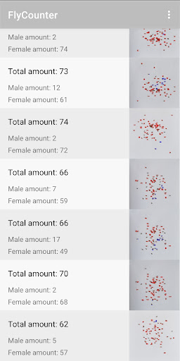 Android application FlyCounter screenshort