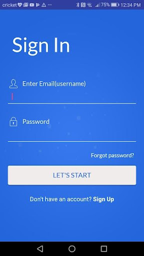 Android application Groomer Tracking Systems - GTS screenshort