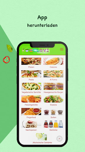 FoodLove Screen 2