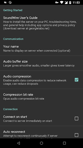 Приложения В Google Play – SoundWire - Audio Streaming