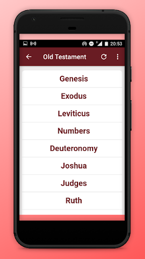 Holy Bible in English Screen 2