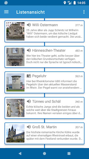 Passepartour Köln – Audioguide Screen 3
