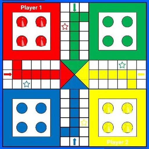 Ludo Smart - Ludo board game logo