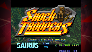 SHOCK TROOPERS ACA NEOGEO - Screenshot 1