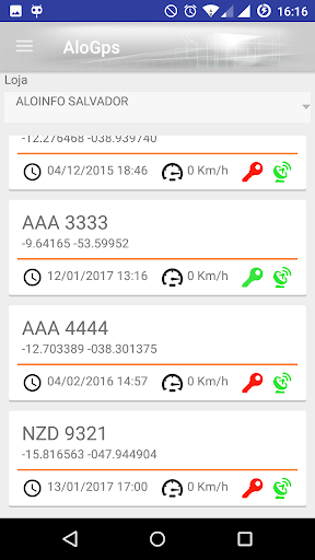 AloGps Associado Screen 2