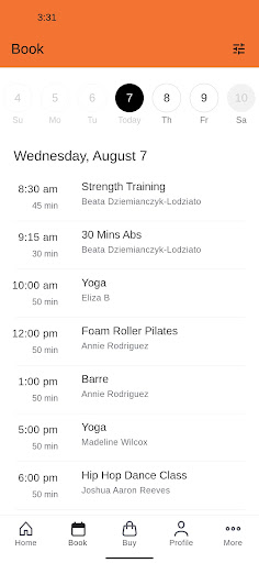 Chalk Gyms Screen 2