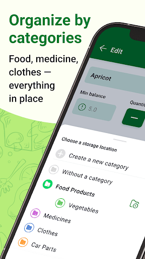 Screenshot of Home Inventory & Food: InvenDo