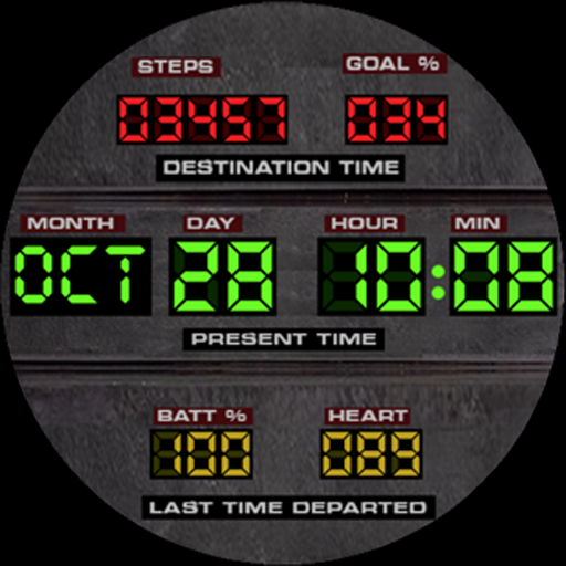 Back to the Future WatchFace Logo