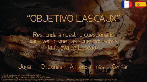 Android application Objectif Lascaux screenshort