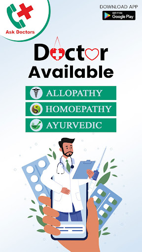 Ask Doctors online Fre - E app Screen 2