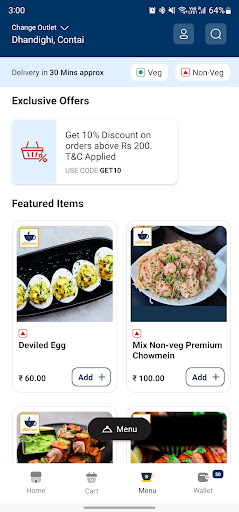 Omilipi Cafe Screen 2
