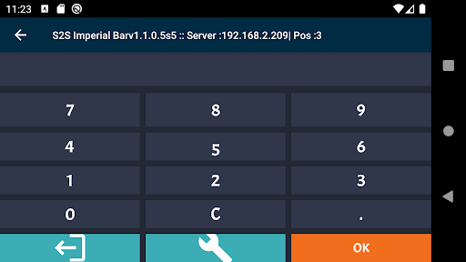 Android application S2S Imperial Bar screenshort