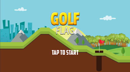 Android application Golf Flag - 2D Golf Game screenshort