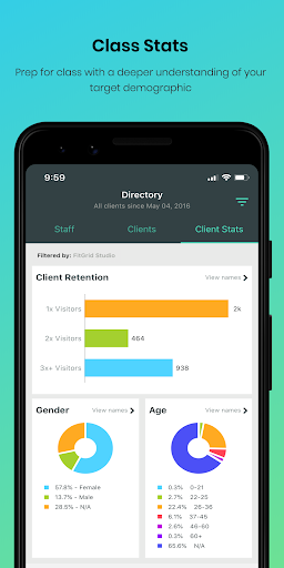 FitGrid Pro: For Instructors Screen 3