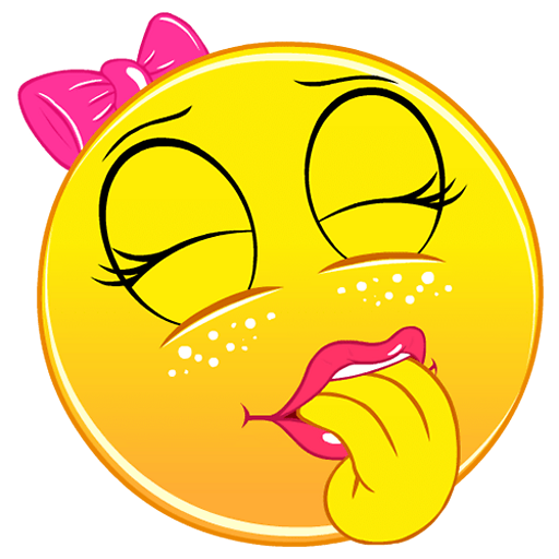 Adult Emoji Sexy Stickers logo