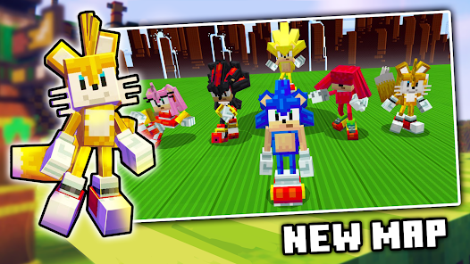Captura de Pantalla 2 Sonic Mod and Add-on for MCPE android