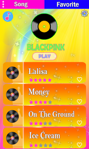 Blackpink - Lalisa piano game apkdebit screenshots 1