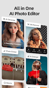 AI Photo Editor, Collage-Fotor Gallery 0