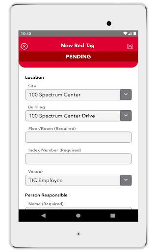 Screenshot of Irvine Company Safety Manageme