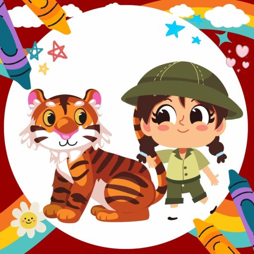 Coloring Book: Zookeeper 1.2 Icon
