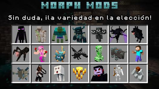 Screenshot 4 Transformarse en mobs for MCPE android