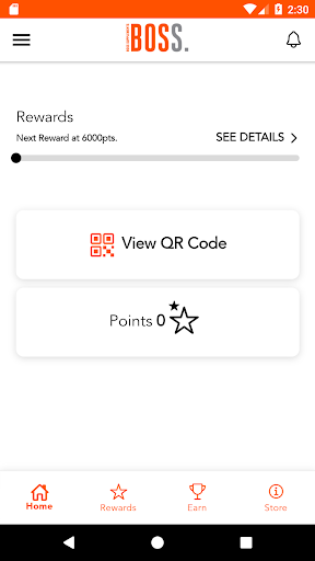 Android application BOSS Supplements screenshort