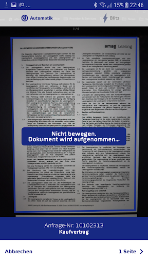 AMAG LeaseSCAN Screen 3