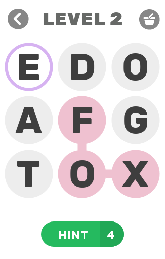 3x3 Word Puzzle Game