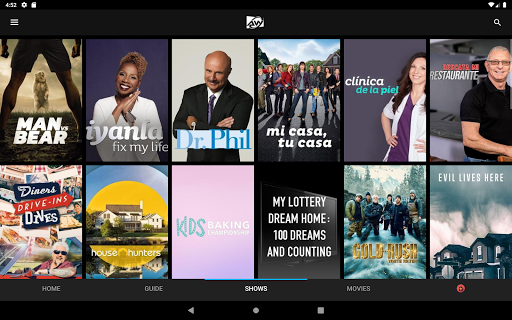 Screenshot of AW TV