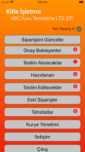 Kitle Son Ütücü İşletme Screen 2