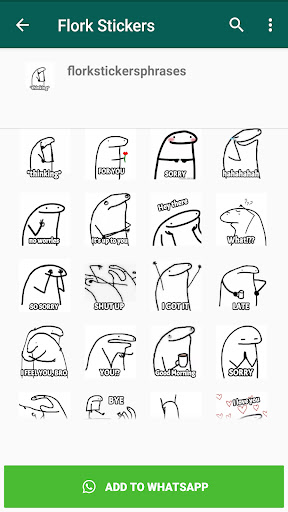 Flork Animated Stickers
