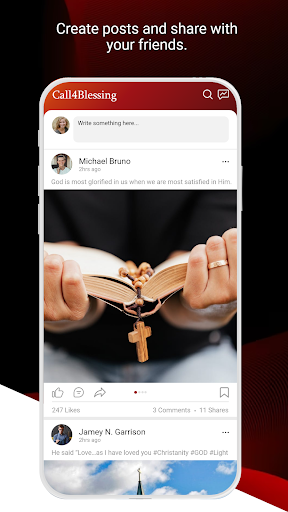 Call4Blessing - Beta Version Screen 2