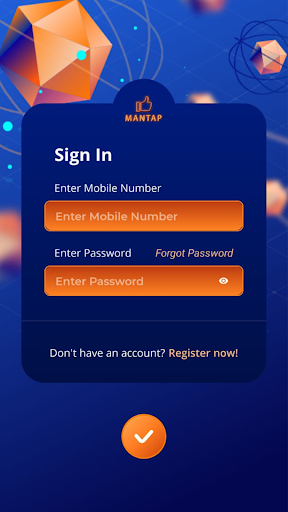 Android application Mantap Pro screenshort