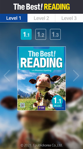 Android application The Best! READING screenshort